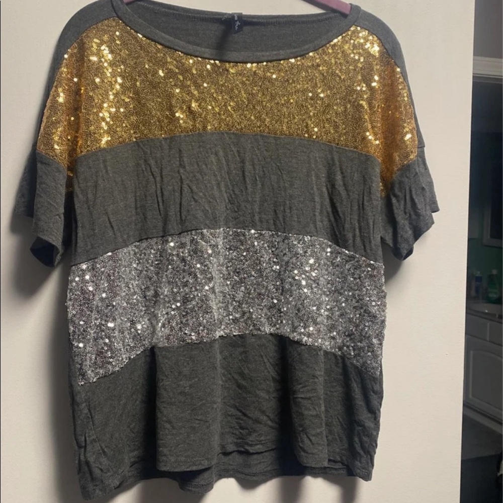 Sequin top
